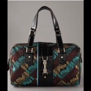 L.A.M.B. Cat Black Rock Glam Bag